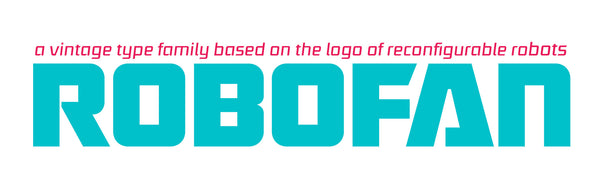 Robofan Typeface